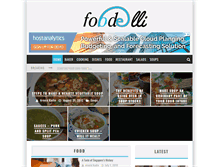 Tablet Screenshot of foodelli.com
